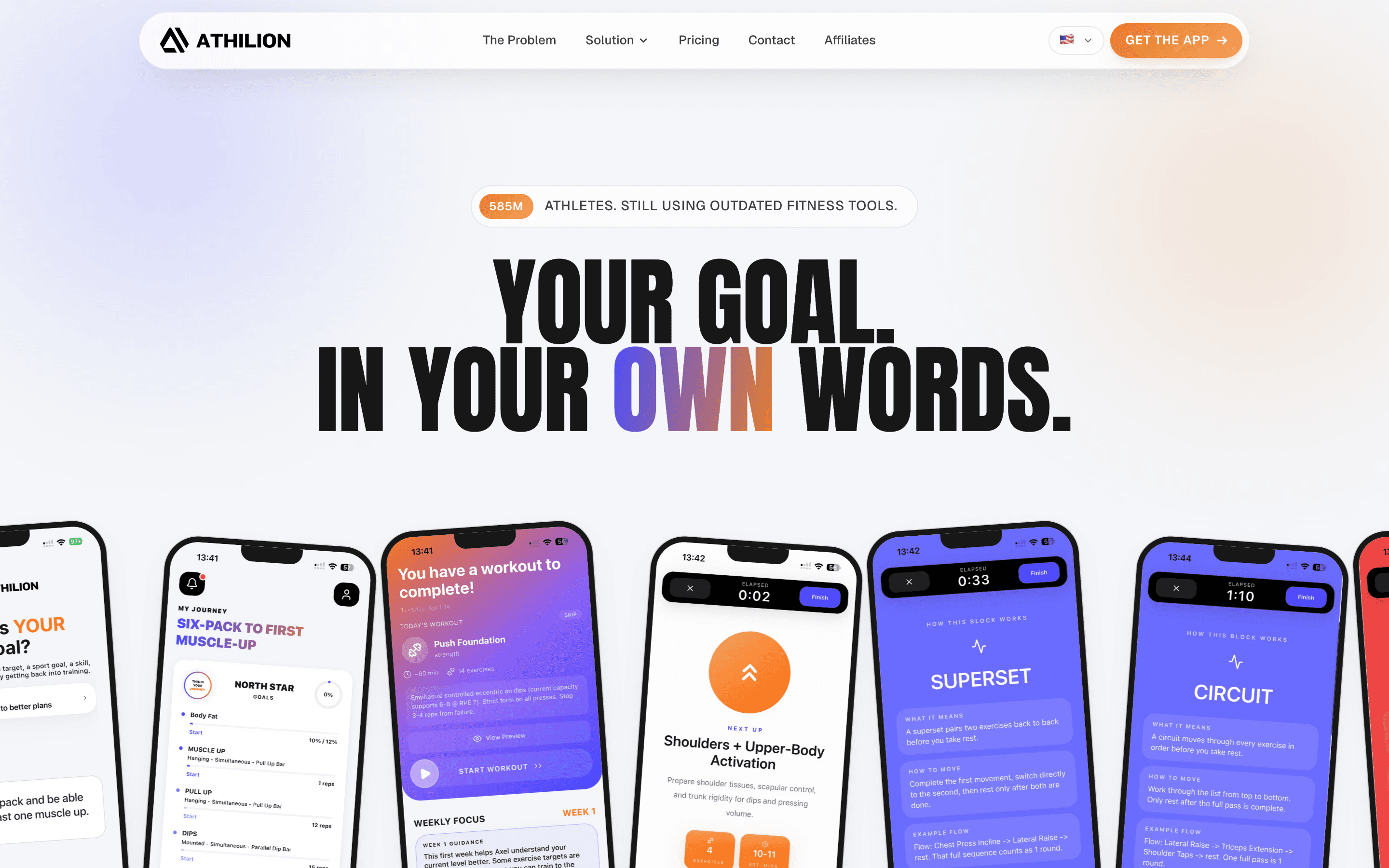 athilion.com website — built by Medawi