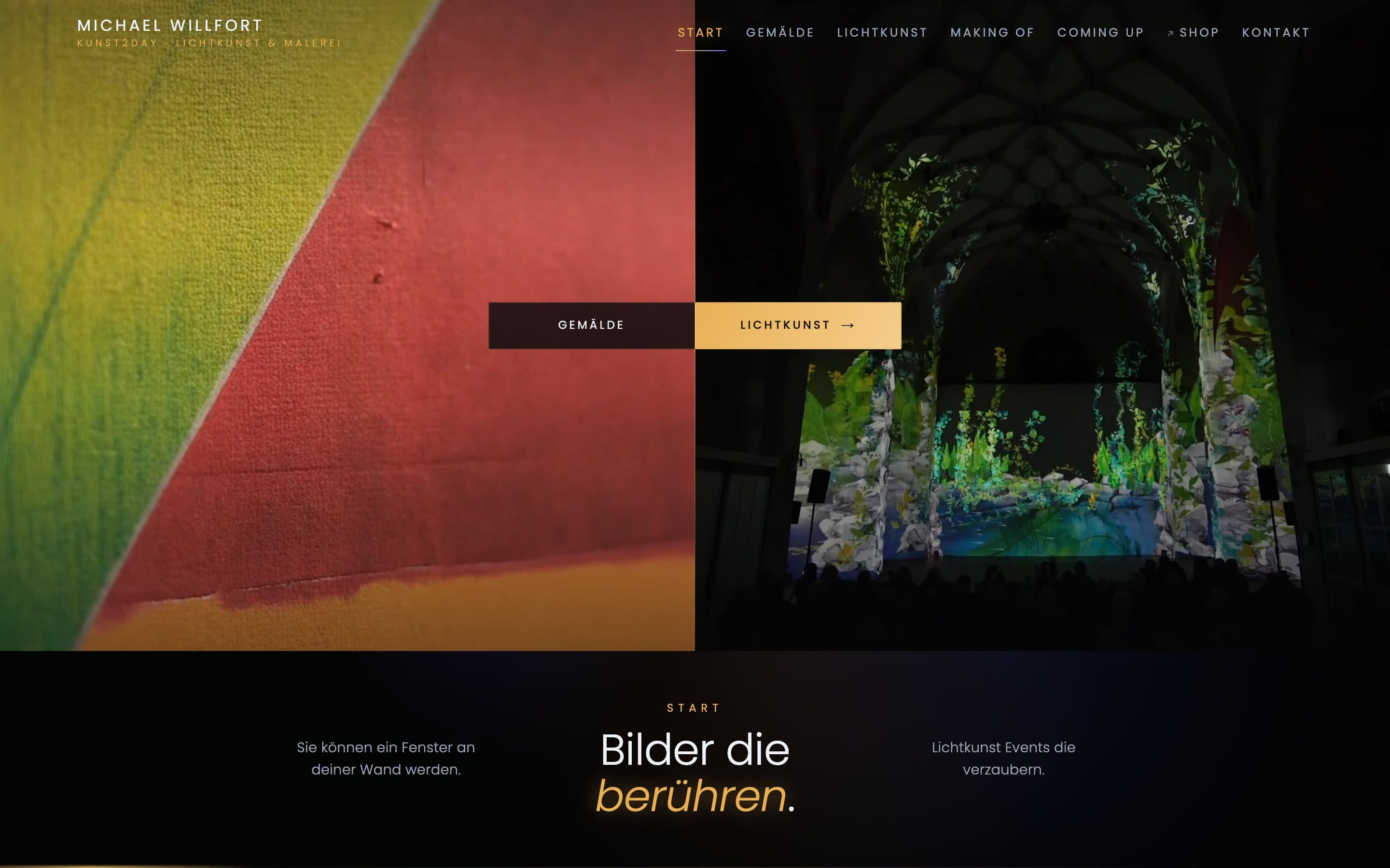 Website Michael Willfort